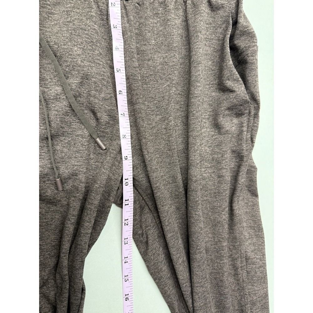 Lululemon Heathered Brown Performance Joggers Drawstring Waist Sz 6 - Picture 4 of 10